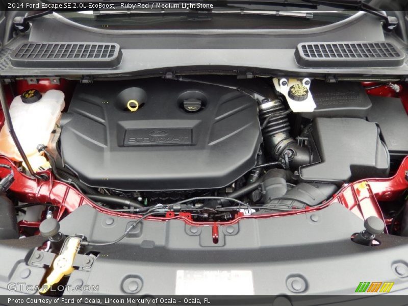 Ruby Red / Medium Light Stone 2014 Ford Escape SE 2.0L EcoBoost