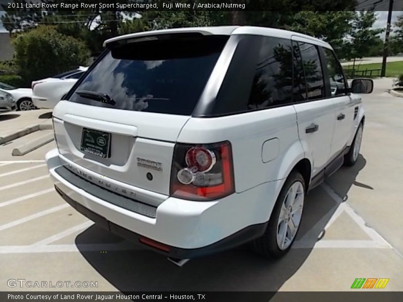 Fuji White / Arabica/Nutmeg 2011 Land Rover Range Rover Sport Supercharged