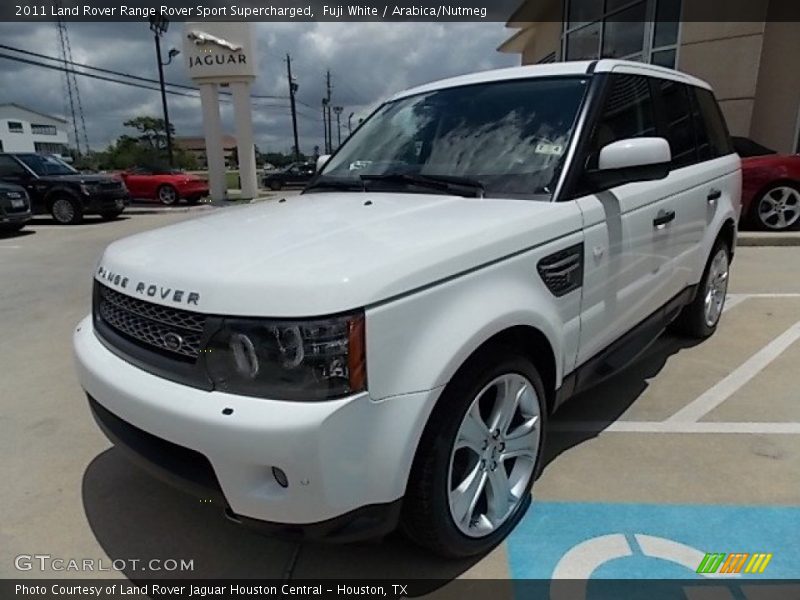 Fuji White / Arabica/Nutmeg 2011 Land Rover Range Rover Sport Supercharged