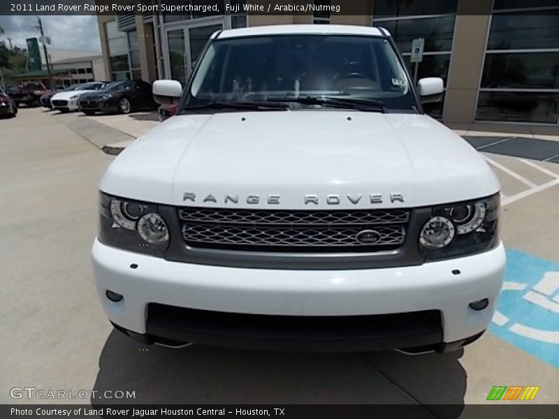 Fuji White / Arabica/Nutmeg 2011 Land Rover Range Rover Sport Supercharged