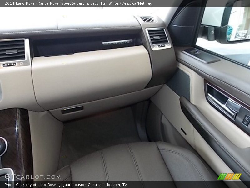 Fuji White / Arabica/Nutmeg 2011 Land Rover Range Rover Sport Supercharged