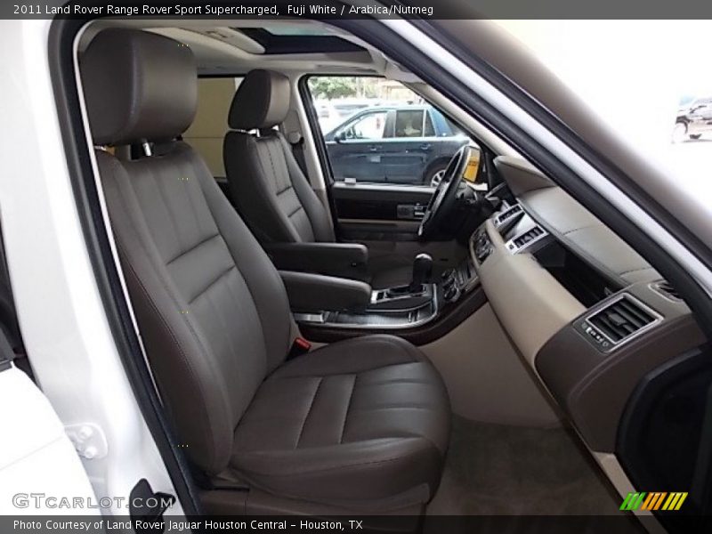 Fuji White / Arabica/Nutmeg 2011 Land Rover Range Rover Sport Supercharged