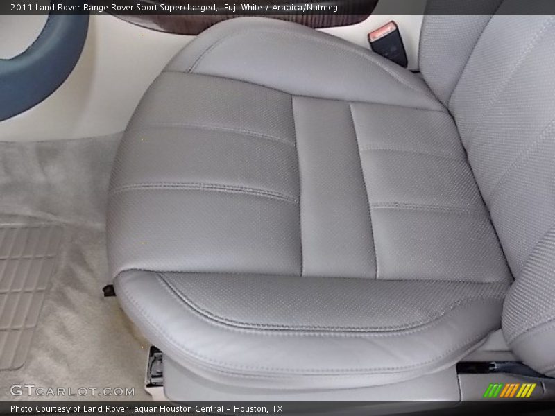 Fuji White / Arabica/Nutmeg 2011 Land Rover Range Rover Sport Supercharged