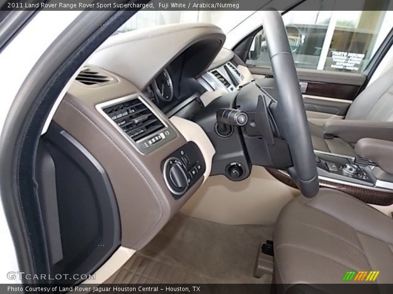 Fuji White / Arabica/Nutmeg 2011 Land Rover Range Rover Sport Supercharged