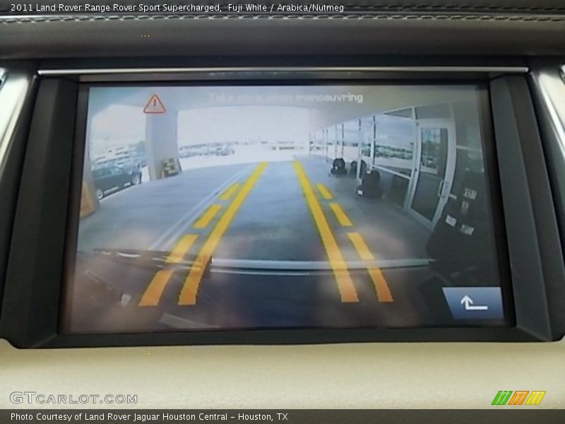 Fuji White / Arabica/Nutmeg 2011 Land Rover Range Rover Sport Supercharged