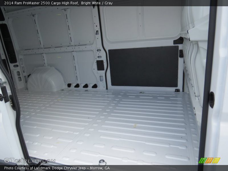 Bright White / Gray 2014 Ram ProMaster 2500 Cargo High Roof
