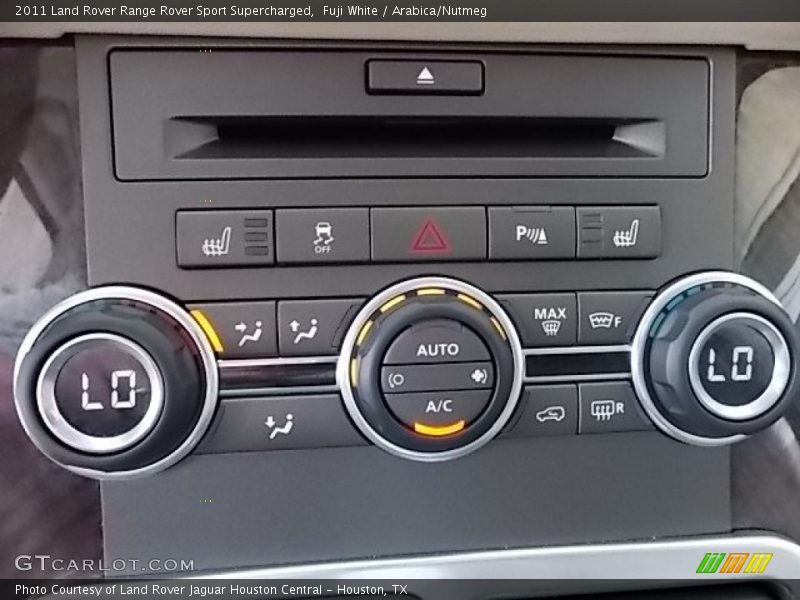 Fuji White / Arabica/Nutmeg 2011 Land Rover Range Rover Sport Supercharged