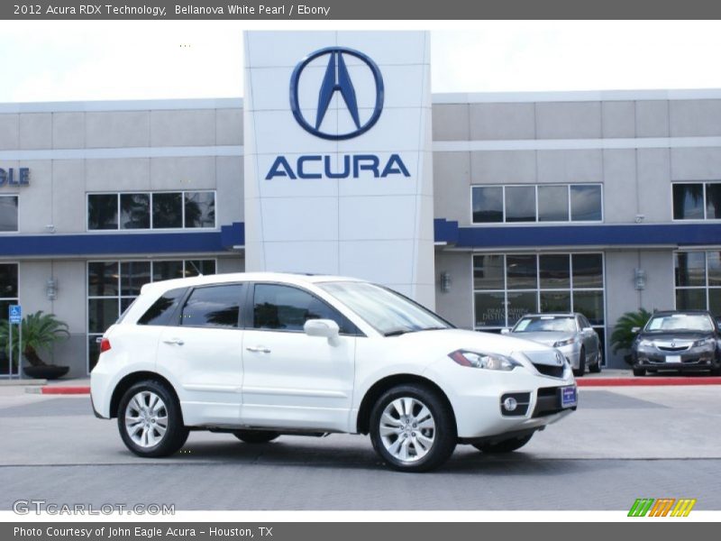 Bellanova White Pearl / Ebony 2012 Acura RDX Technology