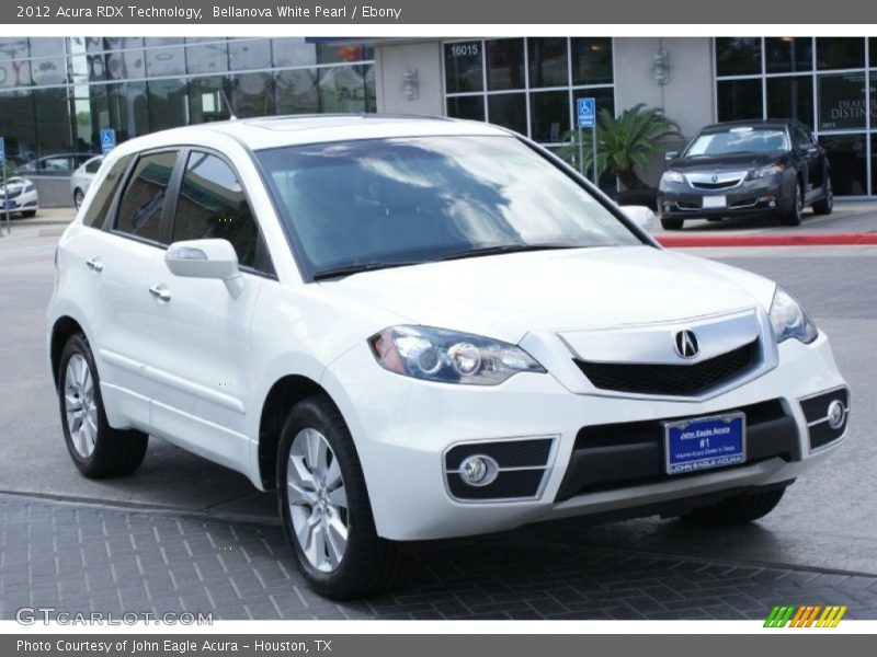 Bellanova White Pearl / Ebony 2012 Acura RDX Technology