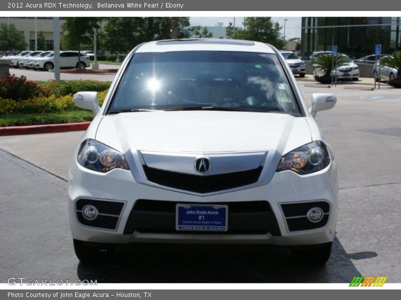 Bellanova White Pearl / Ebony 2012 Acura RDX Technology