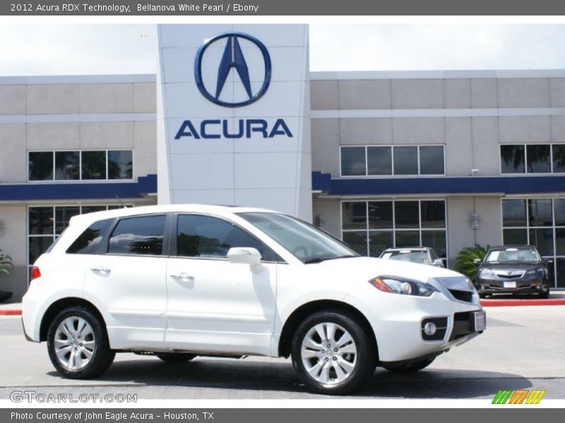 Bellanova White Pearl / Ebony 2012 Acura RDX Technology