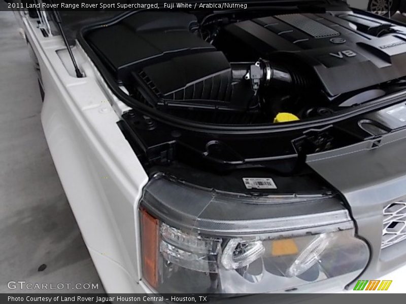 Fuji White / Arabica/Nutmeg 2011 Land Rover Range Rover Sport Supercharged