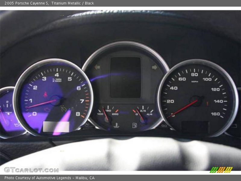 Titanium Metallic / Black 2005 Porsche Cayenne S