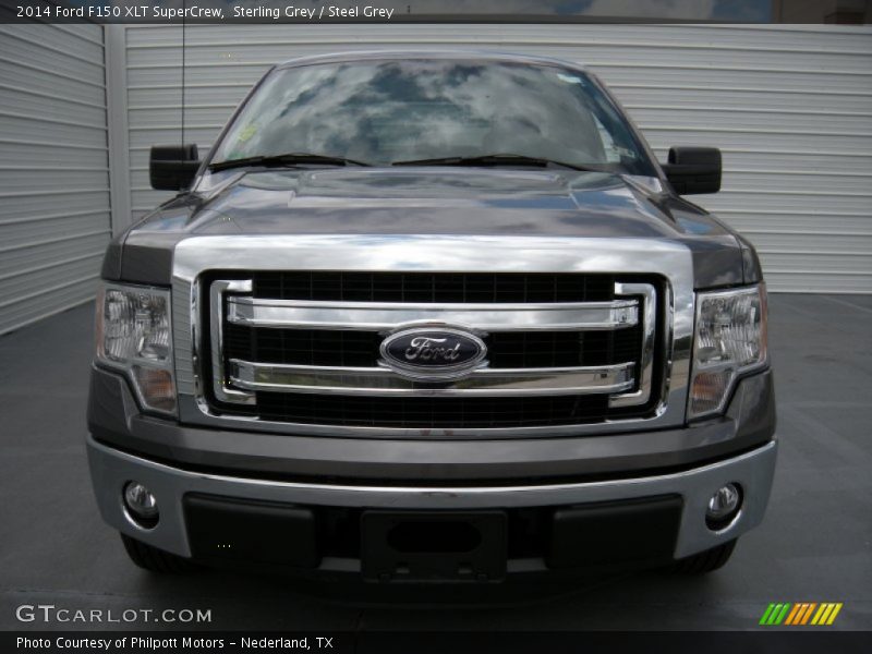 Sterling Grey / Steel Grey 2014 Ford F150 XLT SuperCrew