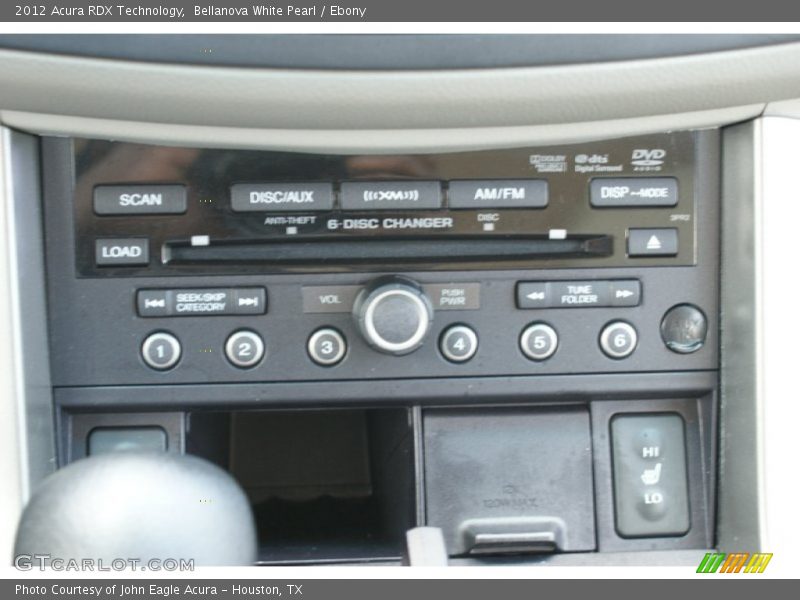 Bellanova White Pearl / Ebony 2012 Acura RDX Technology
