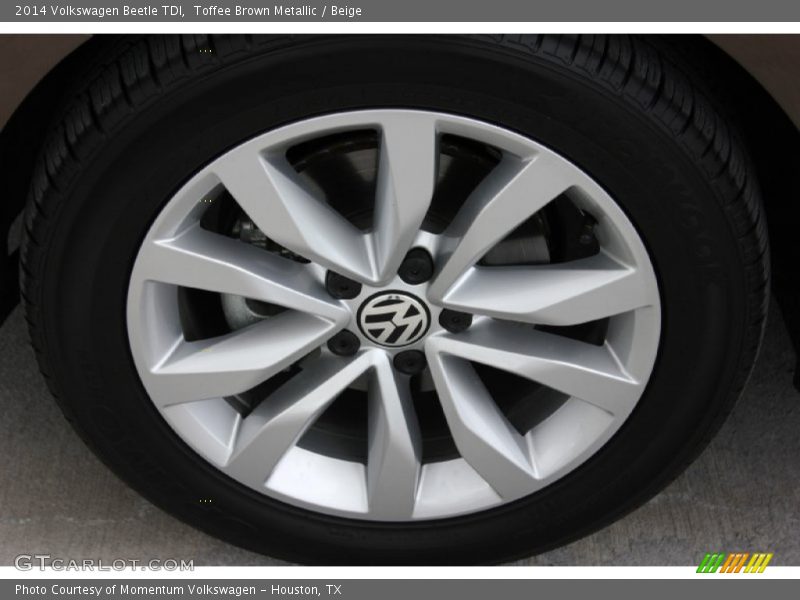 Toffee Brown Metallic / Beige 2014 Volkswagen Beetle TDI