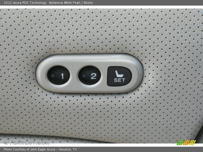 Bellanova White Pearl / Ebony 2012 Acura RDX Technology