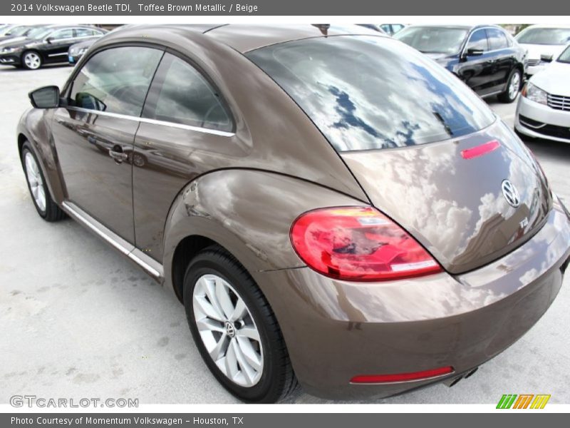 Toffee Brown Metallic / Beige 2014 Volkswagen Beetle TDI