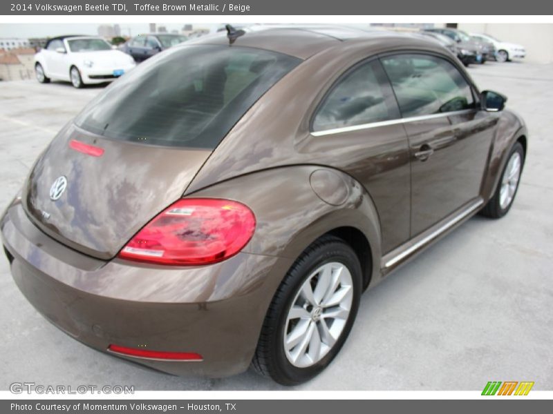 Toffee Brown Metallic / Beige 2014 Volkswagen Beetle TDI