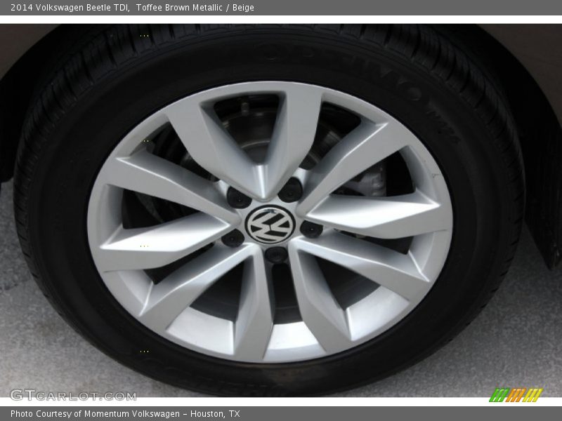Toffee Brown Metallic / Beige 2014 Volkswagen Beetle TDI