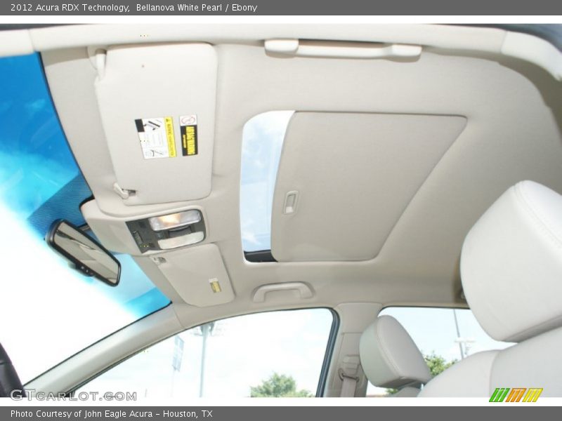 Bellanova White Pearl / Ebony 2012 Acura RDX Technology