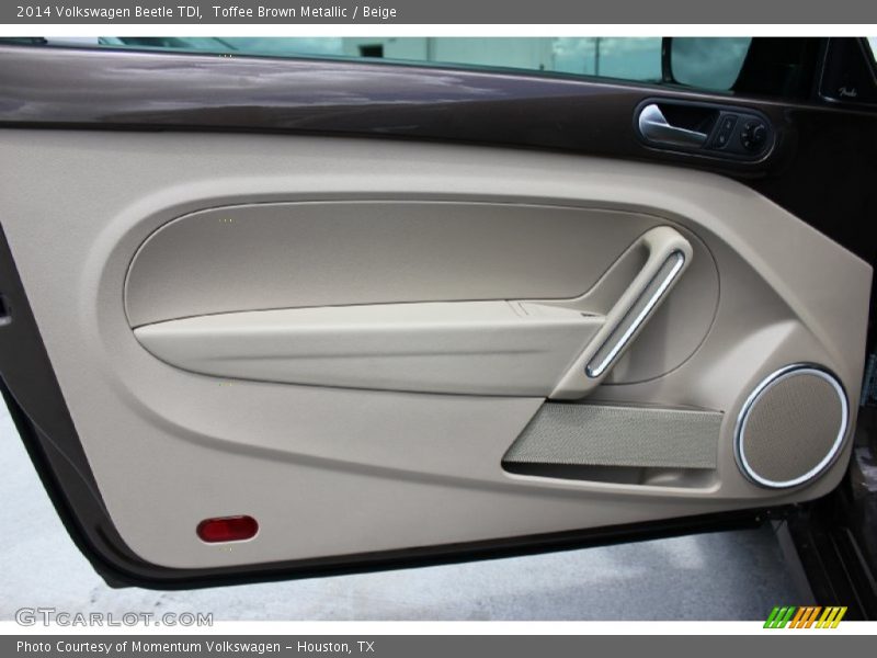 Toffee Brown Metallic / Beige 2014 Volkswagen Beetle TDI