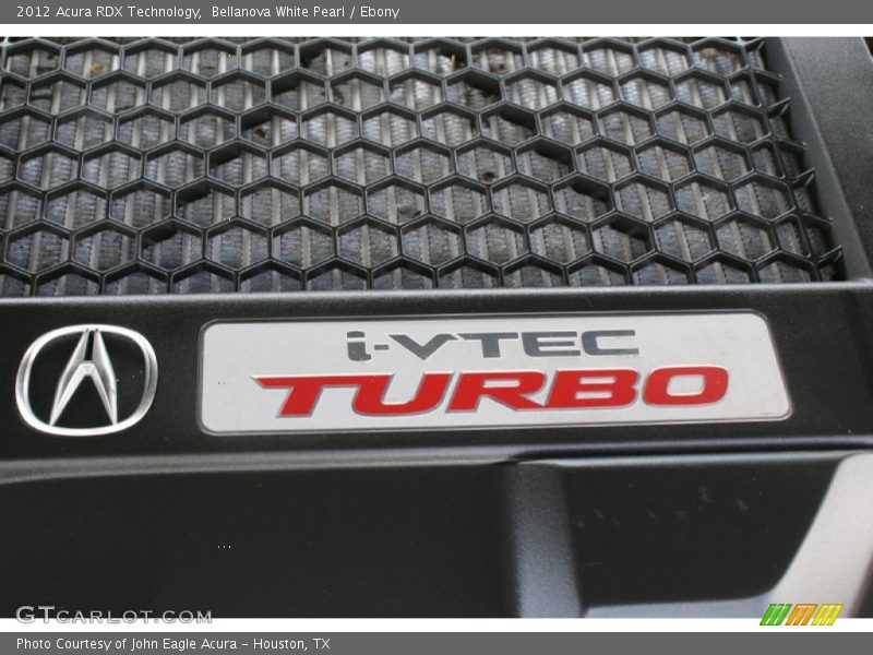 Bellanova White Pearl / Ebony 2012 Acura RDX Technology