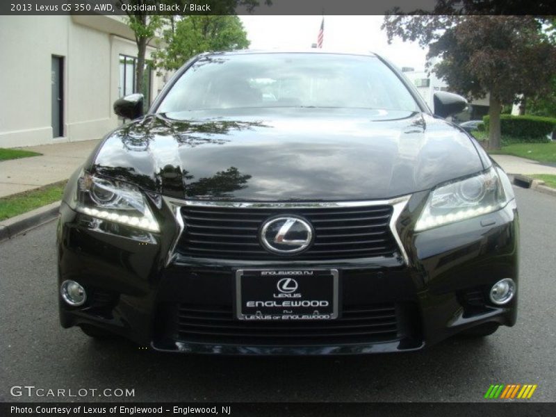 Obsidian Black / Black 2013 Lexus GS 350 AWD