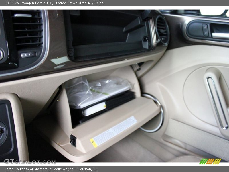 Toffee Brown Metallic / Beige 2014 Volkswagen Beetle TDI