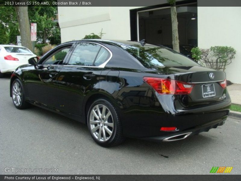 Obsidian Black / Black 2013 Lexus GS 350 AWD