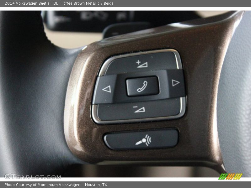 Toffee Brown Metallic / Beige 2014 Volkswagen Beetle TDI