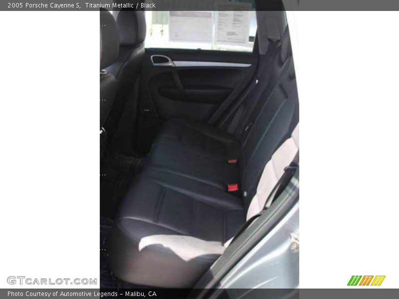 Titanium Metallic / Black 2005 Porsche Cayenne S