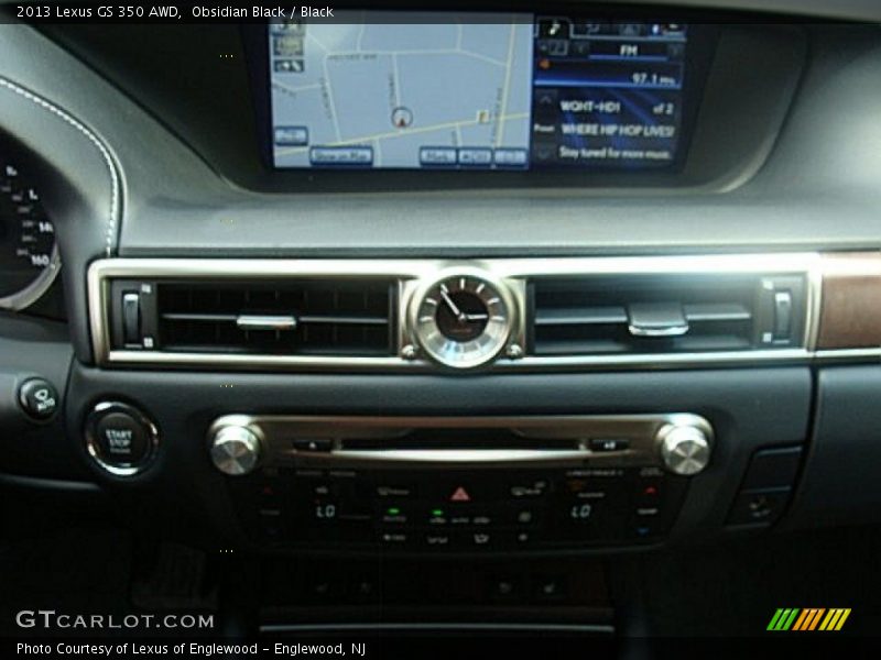 Obsidian Black / Black 2013 Lexus GS 350 AWD