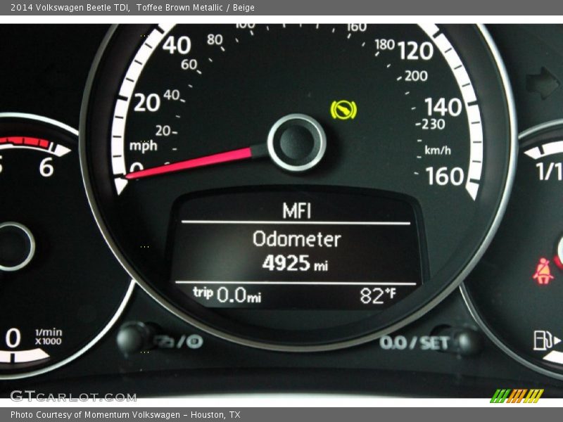 Toffee Brown Metallic / Beige 2014 Volkswagen Beetle TDI