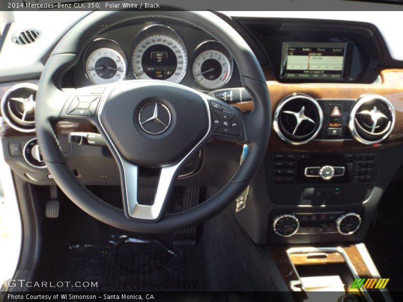 Polar White / Black 2014 Mercedes-Benz GLK 350