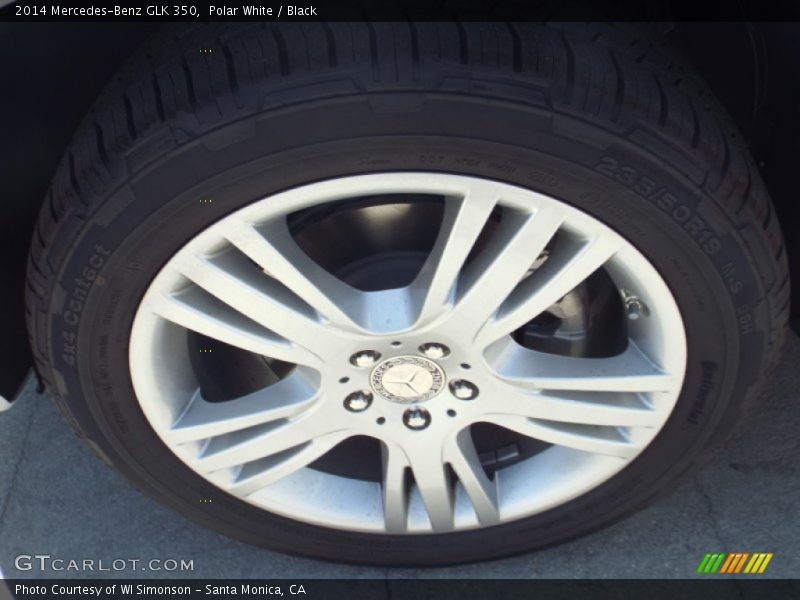 Polar White / Black 2014 Mercedes-Benz GLK 350