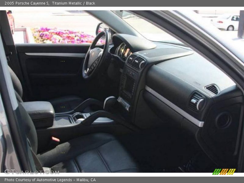 Titanium Metallic / Black 2005 Porsche Cayenne S
