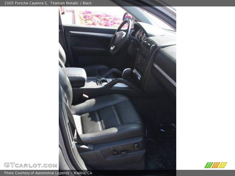 Titanium Metallic / Black 2005 Porsche Cayenne S