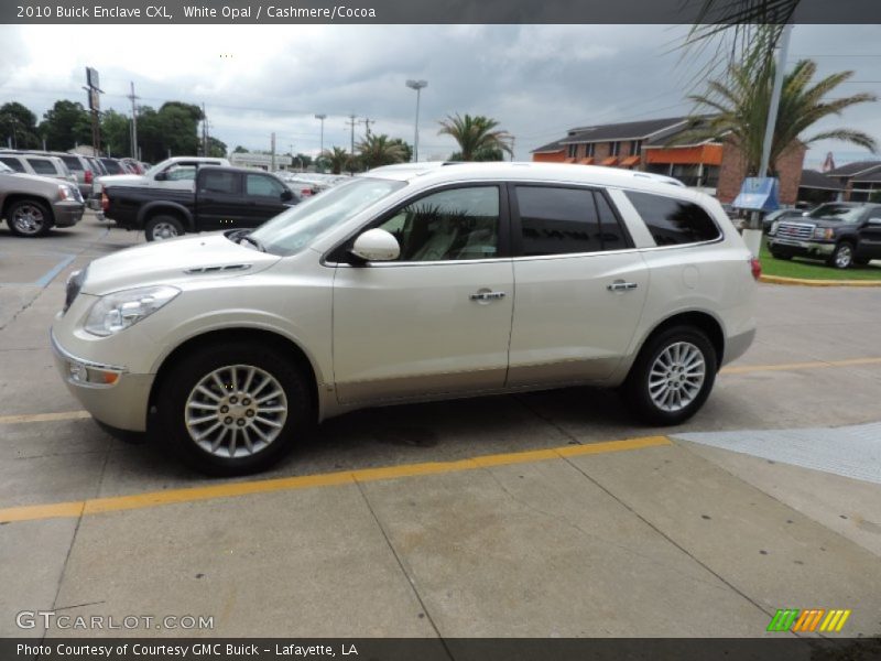 White Opal / Cashmere/Cocoa 2010 Buick Enclave CXL