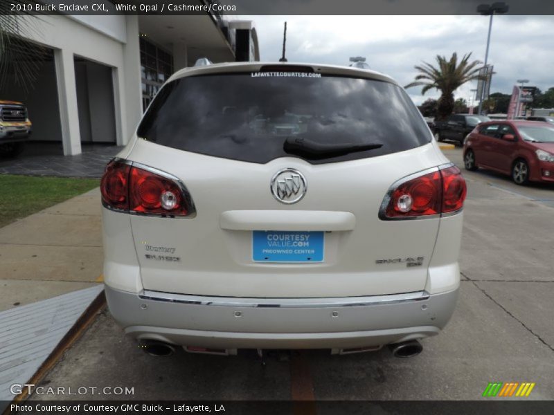 White Opal / Cashmere/Cocoa 2010 Buick Enclave CXL