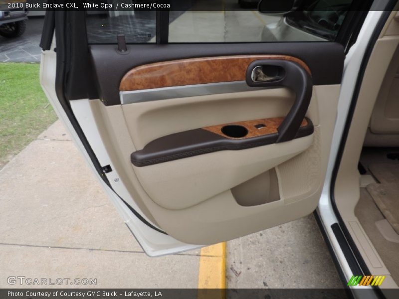 White Opal / Cashmere/Cocoa 2010 Buick Enclave CXL