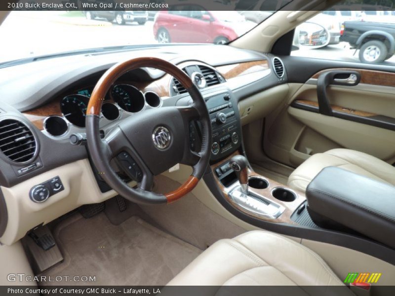 White Opal / Cashmere/Cocoa 2010 Buick Enclave CXL