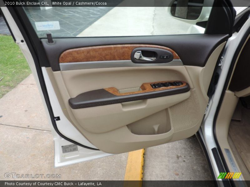 White Opal / Cashmere/Cocoa 2010 Buick Enclave CXL