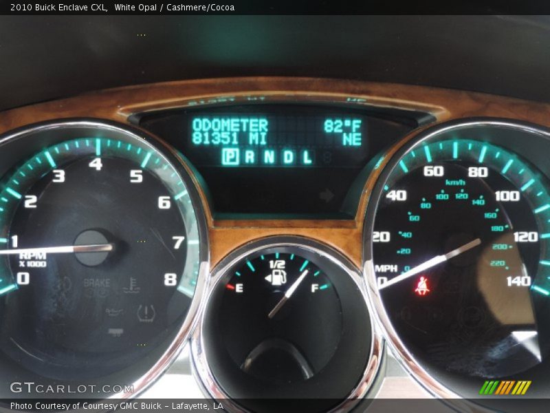 White Opal / Cashmere/Cocoa 2010 Buick Enclave CXL