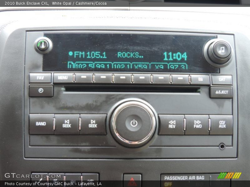White Opal / Cashmere/Cocoa 2010 Buick Enclave CXL