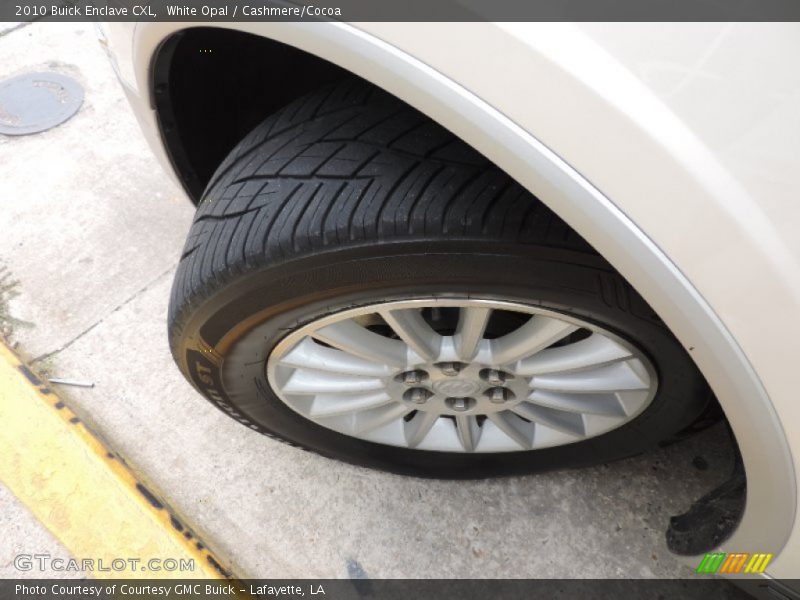 White Opal / Cashmere/Cocoa 2010 Buick Enclave CXL