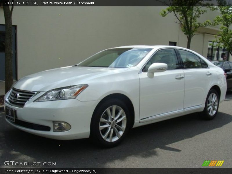 Starfire White Pearl / Parchment 2011 Lexus ES 350