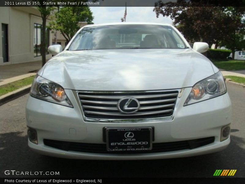 Starfire White Pearl / Parchment 2011 Lexus ES 350