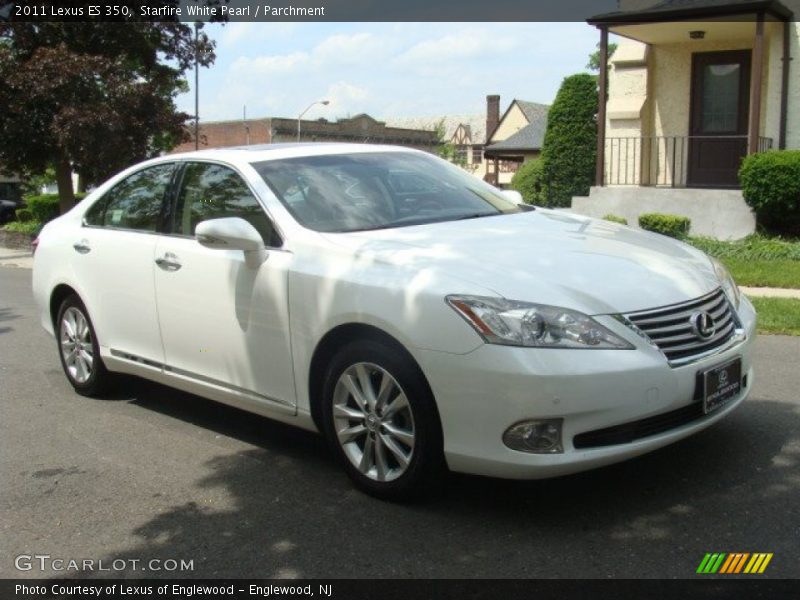 Starfire White Pearl / Parchment 2011 Lexus ES 350