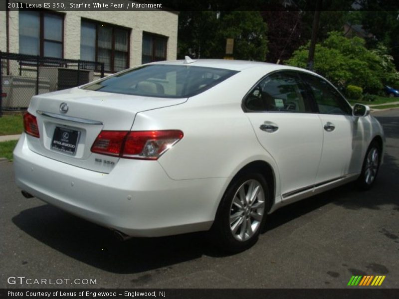 Starfire White Pearl / Parchment 2011 Lexus ES 350